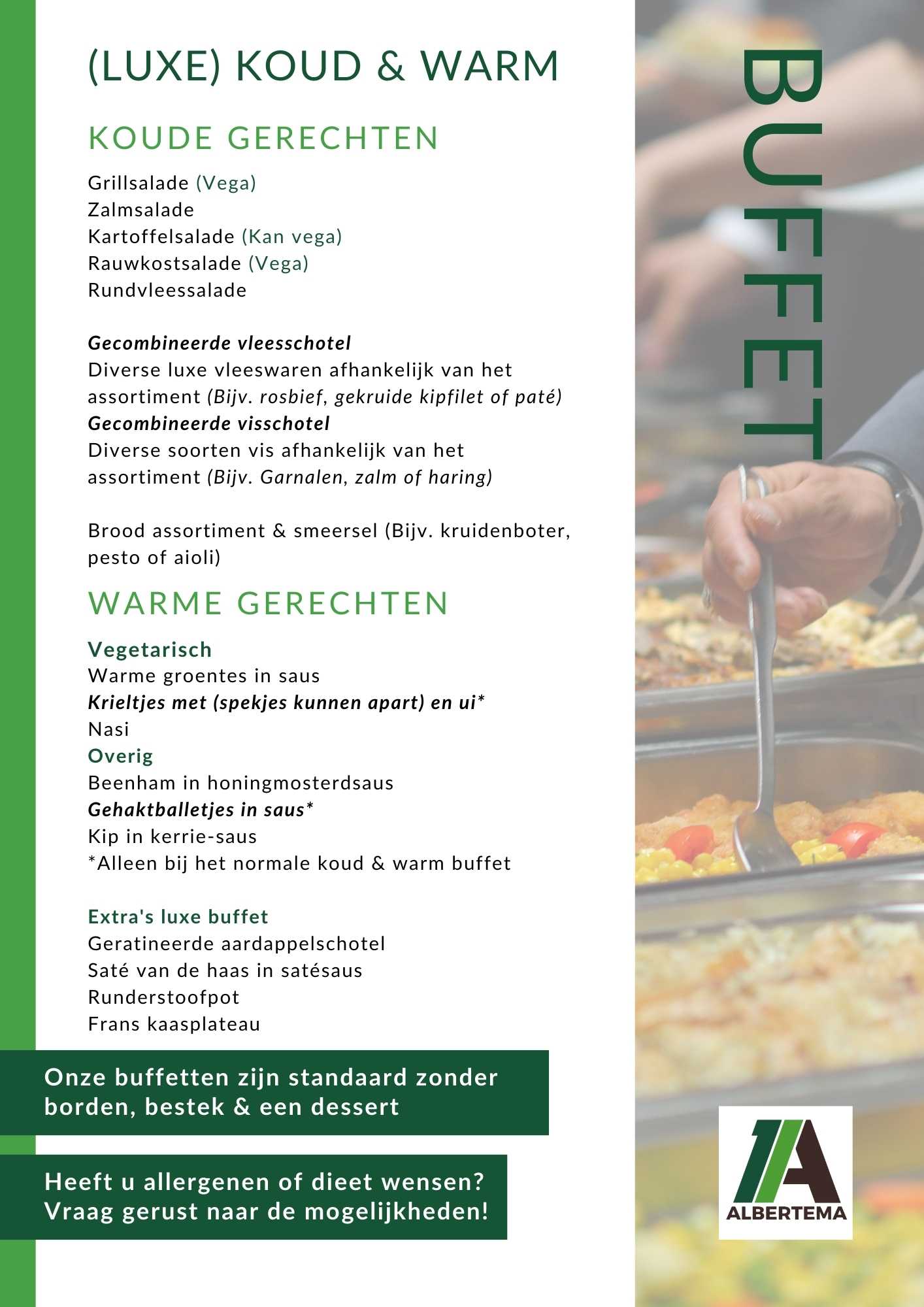 (Luxe) Koud Warm buffet - Afbeelding 3